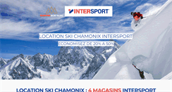 Desktop Screenshot of intersport-chamonix.com