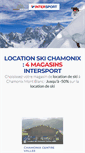 Mobile Screenshot of intersport-chamonix.com